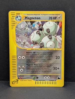 Magneton H19/H32 Skyridge Holo Ultra Rare Pokemon TCG Nintendo LP - Image 1 of 4