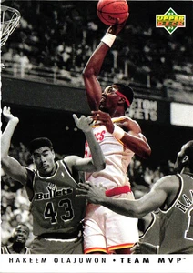 1992-93 Upper Deck - Team Mvp Hakeem Olajuwon #TM11 - Rockets - Bild 1 von 2