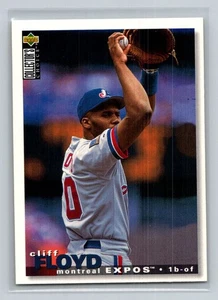 1995 Collector's Choice #240 Cliff Floyd Montreal Expos Baseball Card - Picture 1 of 2