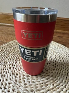 Yeti RAMBLER® 20 OZ TUMBLER WITH MAGSLIDER™ LID Red - Bild 1 von 8