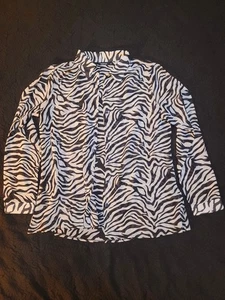 Boohoo Cover Up Shirt mit Zebramuster - Bild 1 von 4