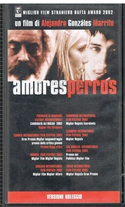 2000 - AMORES PERROS - Alejandro González Iñárritu - VHS - VERSIONE NOLEGGIO - Picture 1 of 2