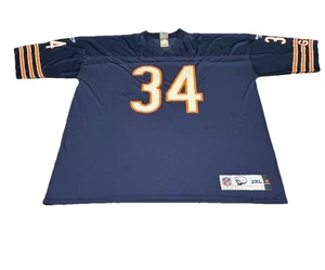 NFL Throwback Jersey Reebok Vintage Collection 34 Walter Payton Chicago Bears 2X - Picture 1 of 8