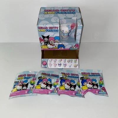 NEW Hello Kitty and Friends Series 2 Rainbow Pastel Plush Blind Bag Lot of 4 Box - Image 1 of 4