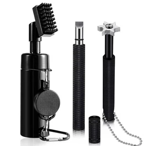 Golf Clean Tool Set, Retractable Golf Club Brush and 2 Golf Club Groove Sharp... - Picture 1 of 7