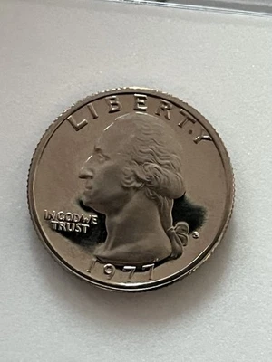 1977-S Proof Quarter Error - Image 1 of 4
