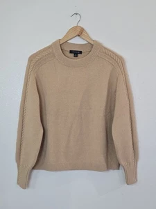 Ann Taylor Pullover Pulli mit Zopfmuster Damen Größe XXS Rundhals zeitlos weich - Bild 1 von 10