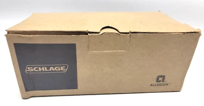 Schlage F51A BWE 619 Keyed Entrance Lock Satin Nickel - Image 1 of 4