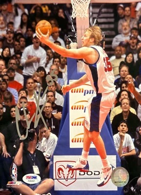 Chris Kaman Signed LA Clippers 8x10 Photo PSA F20257 - Image 1 of 2