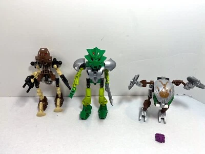 LEGO Bionicle Toa Nuva LOT: Lewa 8567 + Pohatu 8531 + Pahrak-Kal 8577 - Image 1 of 4