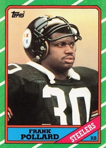 1986 Topps Football Frank Pollard Pittsburgh Steelers #282 - Picture 1 of 2