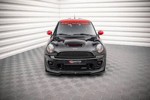 Labio de alerón Cup enfoque frontal V.2 para Mini Cooper John Cooper Works R56 negro - Imagen 1 de 8