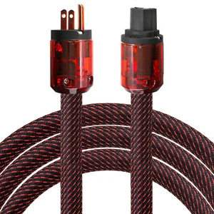 1,5 m pezzi acrolink ac-313cu OFC cavo di alimentazione audiofilo rame CA - Foto 1 di 13