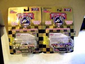 Racing Champions Nascar 50th Anniversary Gold Series 1957 & 1961 New In Package - Picture 1 of 2