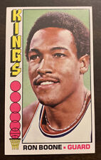 1976-77 Topps NBA Ron Boone Card #95 Kansas City Kings Idaho State