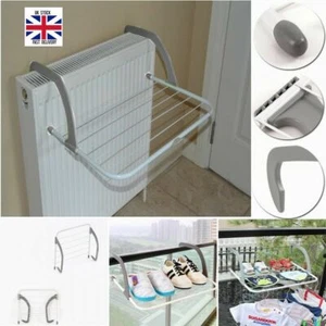 5 Bar Radiator Airer Portable Adjustable Folding Indoor Clothes Laundry Dryer - Picture 1 of 8
