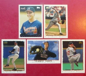 1995 Topps Atlanta Braves Team Set with Traded, AS & Prospects (37 cards) - Picture 1 of 7