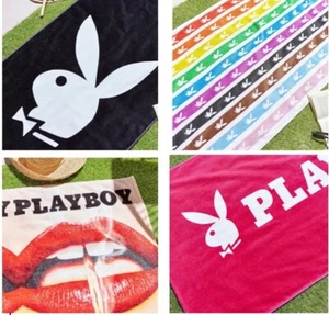 Playboy Large Bath Sheet Towel XL Bath Sheet Quick Dry Lightweight Beach Holiday - Picture 1 of 13