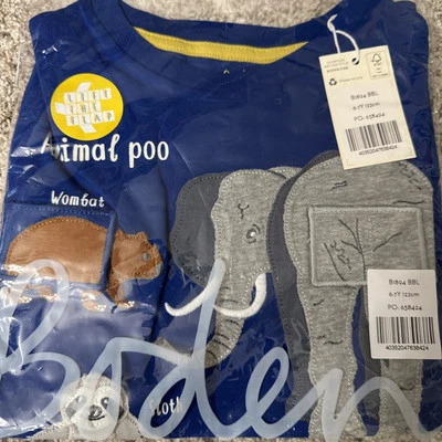 Camisa MINI BODEN ANIMAL POO. 6-7Y NUEVO DIFÍCIL DE ENCONTRAR Y ENVÍO GRATUITO Foto 1 de 3