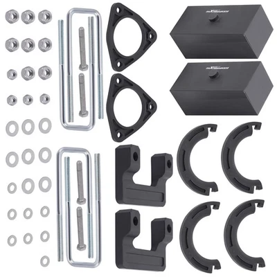 Kit espaciador elevador nivelador 2,5" para Silverado/Sierra 1500 2007-2018 delantero Foto 1 de 4