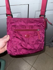 coach pink crossbody bag women - Bild 1 von 8