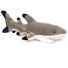 55cm Black Tip Shark Cuddly Soft Toy - Eco Friendly Recycled Stuffing