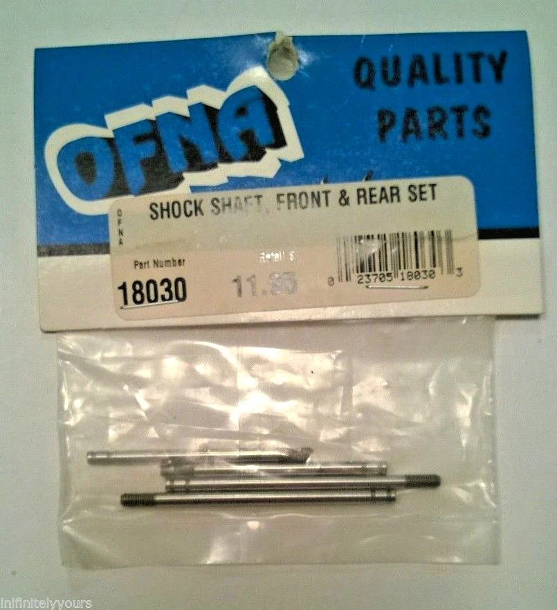 OFNA Shock Shaft Set Front and Rear 18030 RC Radio Controlled Part NEW - Image 1 of 1
