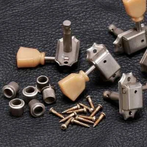 Genuine Gotoh SD90-SL Relic 3 per side Vintage Guitar Tuners-Nickel- 1:15 ratio - Picture 1 of 4