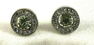 Ohrstecker NAPIER silberfarben klar Strass - Bild 1 von 6