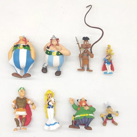 Asterix & Obelix Panacea Plastoy PVC Toy Action Figure Collection Gift Loose OOB Cover
