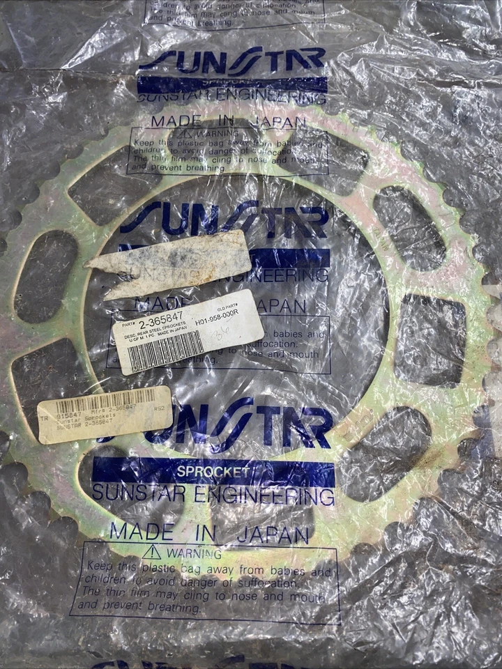 Sunstar Steel Rear Sprocket 2-365847 / H01-958-000R Foto 1 de 4