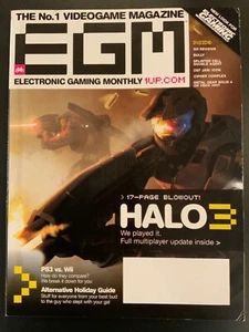 Electronic Gaming Monthly Magazine EGM #210 Halo 3 - Picture 1 of 12