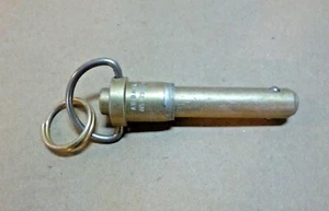1/2" X 1" GRIP LENGTH AVIBANK BALL LOCK QUICK RELEASE PIN (R HDL) USA - Picture 1 of 2