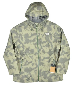 The North Face Rain Jacket Women's 2XL Alta Vista Camo Full Zip Windbreaker NWT - Picture 1 of 11