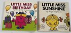 Lot of 2 Little Miss Book Series by Roger Hargreaves Kids Fiction Literature PB