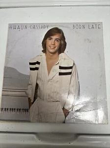 SHAUN CASSIDY BORN LATE VINYL LP CURB RECORDS VG 96 - Picture 1 of 4