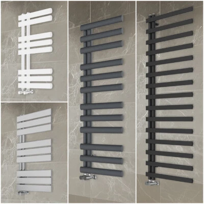 HOME-GALAXY Bathroom Modern Heated Towel Rail Designer Radiator Ladder Warmer Heating Rads