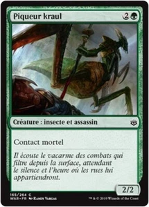 MTG Magic WAR FR FOIL - Kraul Stinger/Kraul Piqueur - Bild 1 von 1