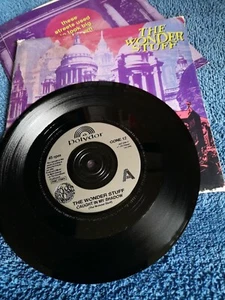 THE WONDER STUFF "CAUGHT IN MY SHADOW" C/W " GIMME SOME TRUTH" UK 7" SINGLE. N/M - Picture 1 of 6