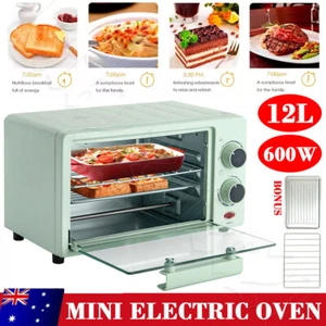 12L Mini Electric Oven Roast Grill Toaster Cake Bread BakingMachine Pastry Maker - Picture 1 of 13