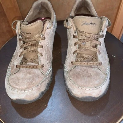 Zapatos Skechers Mujer 7 Calce Relajado Desierto Caminar Motociclista Gamuza Tenis Oxford Foto 1 de 4