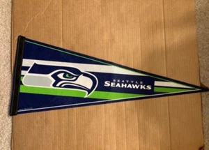 Seattle Seahawks NFL Helmet Pennant - Picture 1 of 1