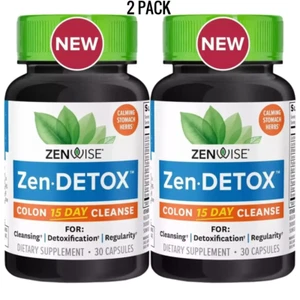 ZenWise15 Day Cleanse – Detox & Colon Cleanse for Men & Women, Gut Cleanse Detox - Picture 1 of 12