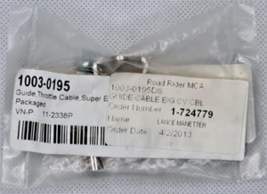 Guide, Throttle Cable, Super E/G, CV Style, w/ Screw New in Package - Picture 1 of 4