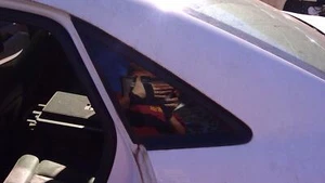 15-20 Audi A3 S3 Sedan Quarter Glass Left Driver Side Black Molding OEM - Picture 1 of 1