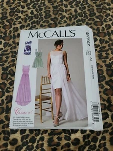 McCALL'S Patrón de Costura M7507 MISSES VESTIDOS 6-14 SIN CORTAR (2100 - Imagen 1 de 2