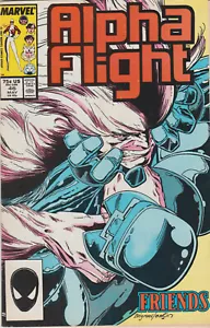 MARVEL COMICS ALPHA FLIGHT #46 (1987) 1ST PRINT F - Picture 1 of 1