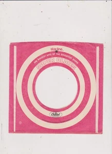 STARLINE  45 RPM COMPANY SLEEVE FREE SHIPPING IN U S - Picture 1 of 1