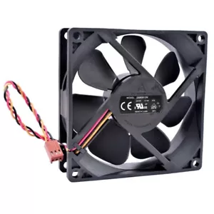DELTA DSB0912M 90X90X25MM DC12V 0.19A 3PIN Chassis Cooling Fan - Picture 1 of 3