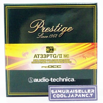 audio-technica MC stereo cartridge AT33PTG / 2 Japan NEW - Image 1 of 4